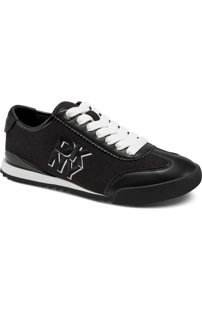 DKNY Eversley Sneaker, Main, color, White/ Black