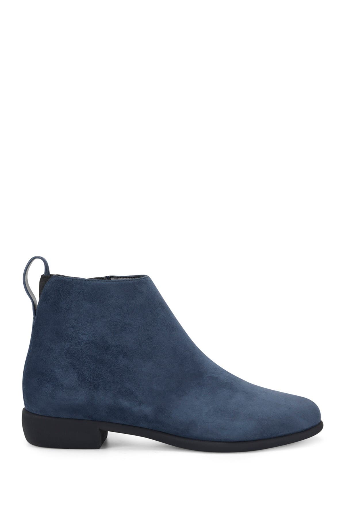 Spencer Bootie, Alternate, color, NAVY SUEDE