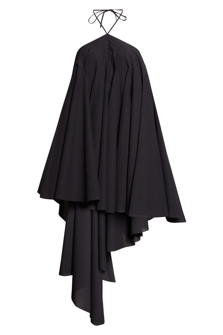 La Robe Triangle Courte Minidress, Alternate, color, BLACK
