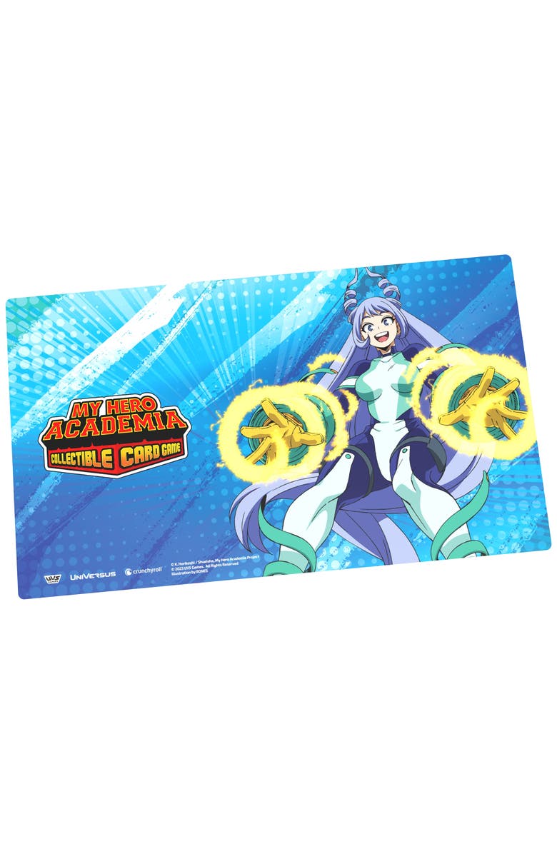 UniVersus My Hero Academia Collectible Card Game Nejire Hado Playmat, Main, color, Multicolored