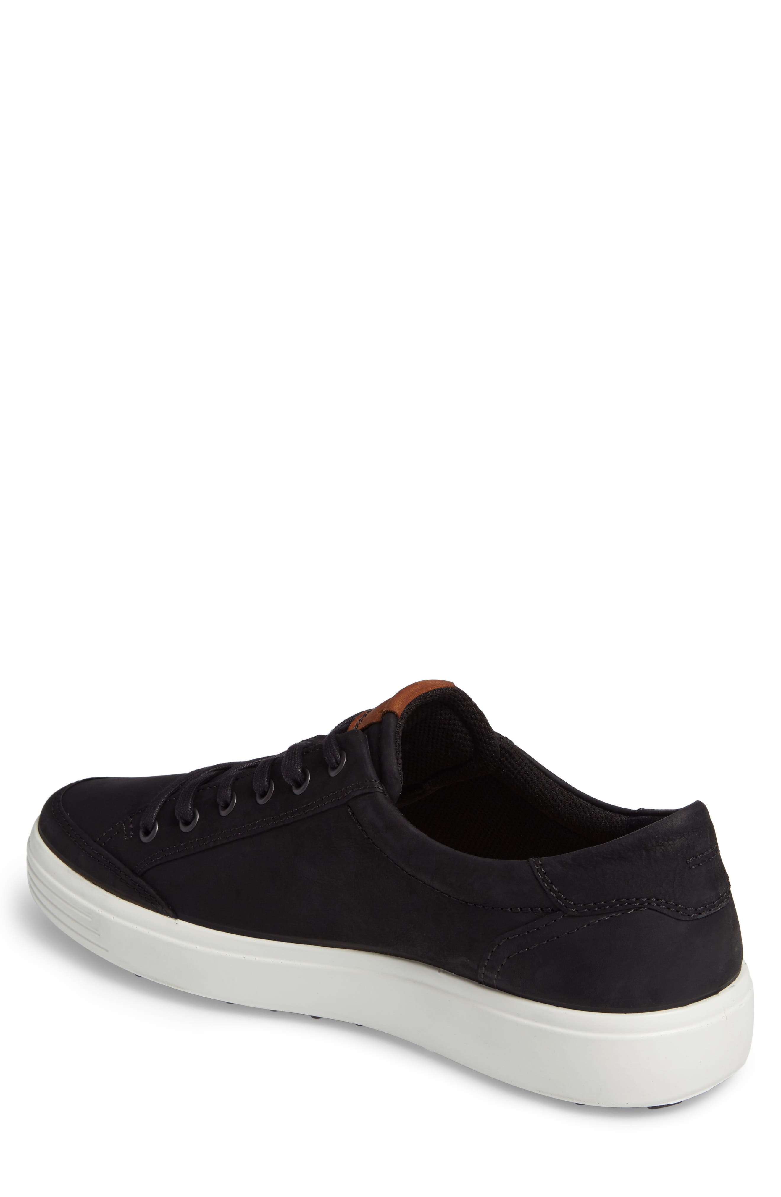 ECCO Soft 7 Long Lace Sneaker, Alternate, color, 