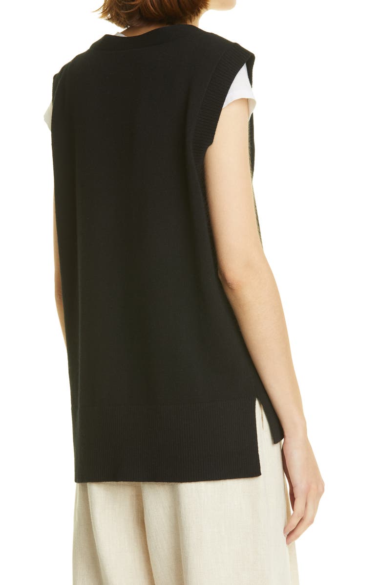 Rosetta Getty Cashmere Vest, Alternate, color,