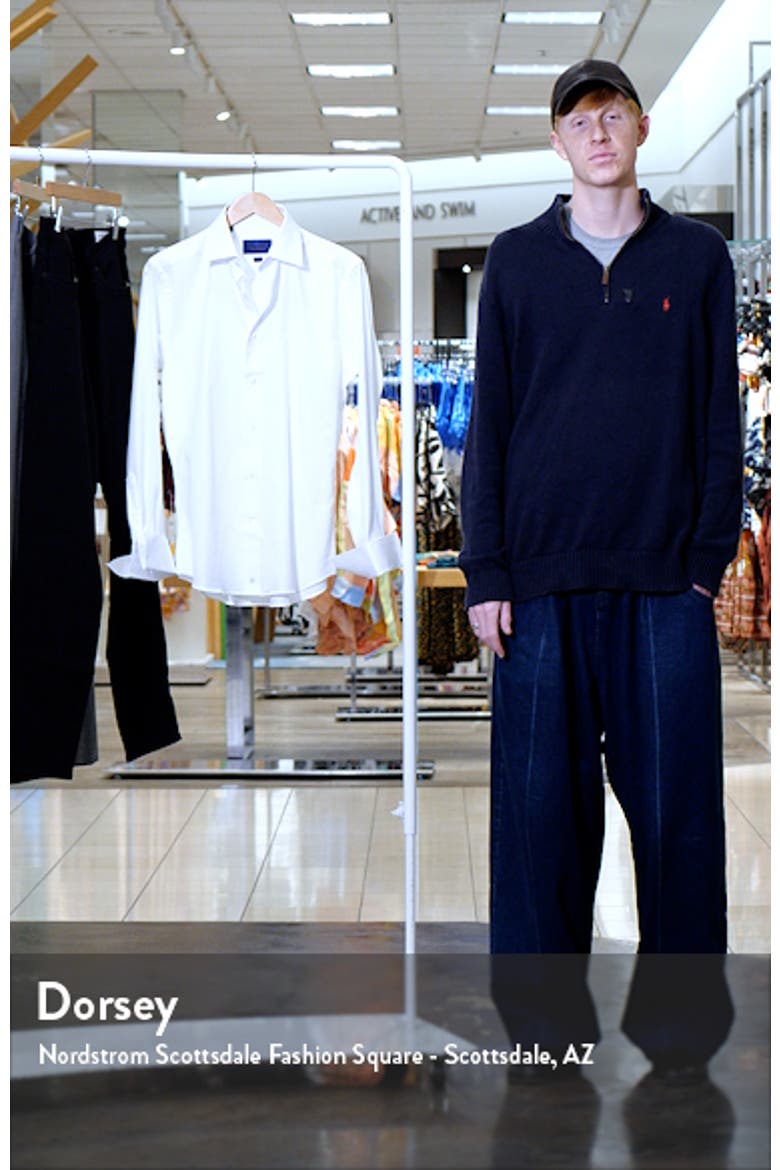 Regular Fit Boxed French Cuff Tuxedo Shirt video