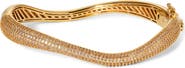 Nadri Alma Pavé Organic Hinge Bracelet