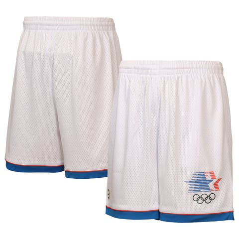 Men's Outerstuff White Los Angeles 1984 Summer Olympics Reversible Shorts