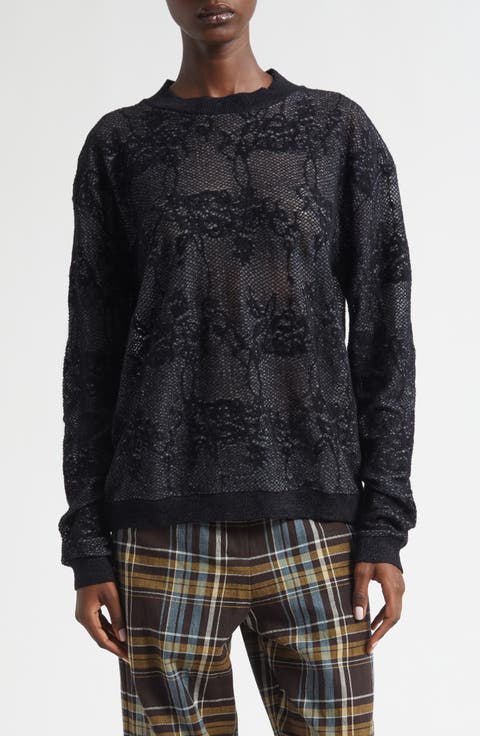 x Vitelli Plaid Crewneck Sweater