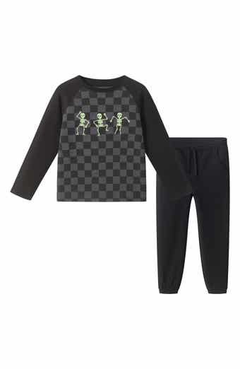 Kids' Skeleton T-Shirt & Pants Set