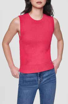 DKNY Jeans Sleeveless Sweater Tank