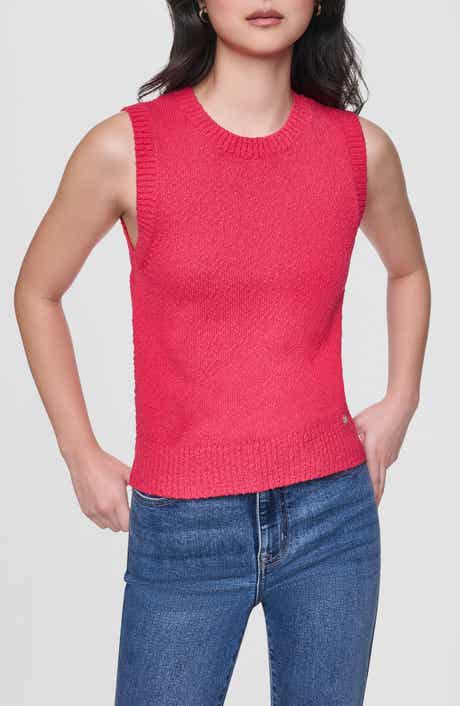 DKNY Jeans Sleeveless Sweater Tank
