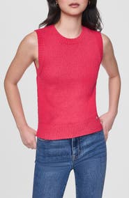 DKNY Jeans Sleeveless Sweater Tank