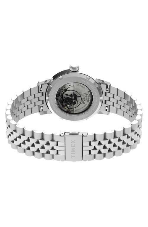 Timex ® X Peanuts Marlin® 75th Anniversary Edition Automatic Bracelet Watch, 40mm In Brown