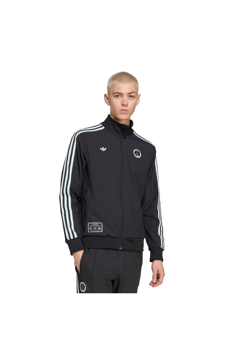 adidas Men's adidas Black Newcastle United Terrace Icons Full-Zip Track Jacket, Main, color,