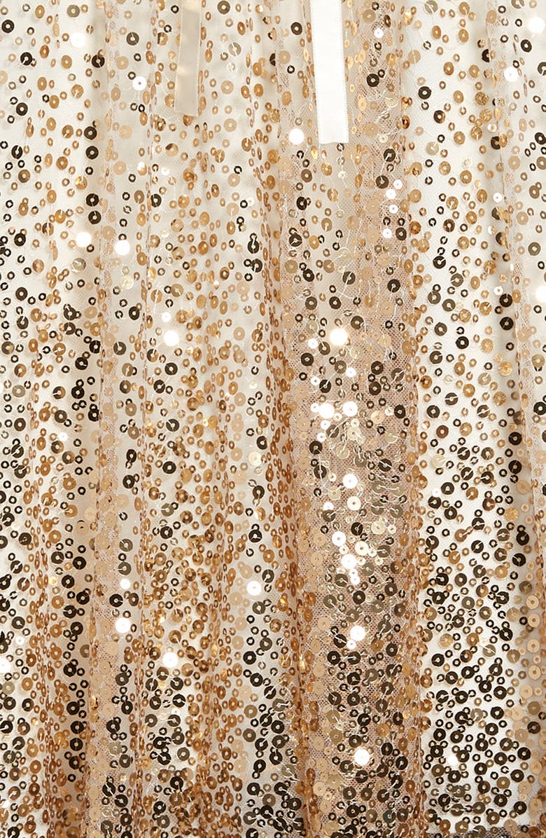 Marchesa Kids' Sequin High-Low Party Dress, Alternate, color, 
