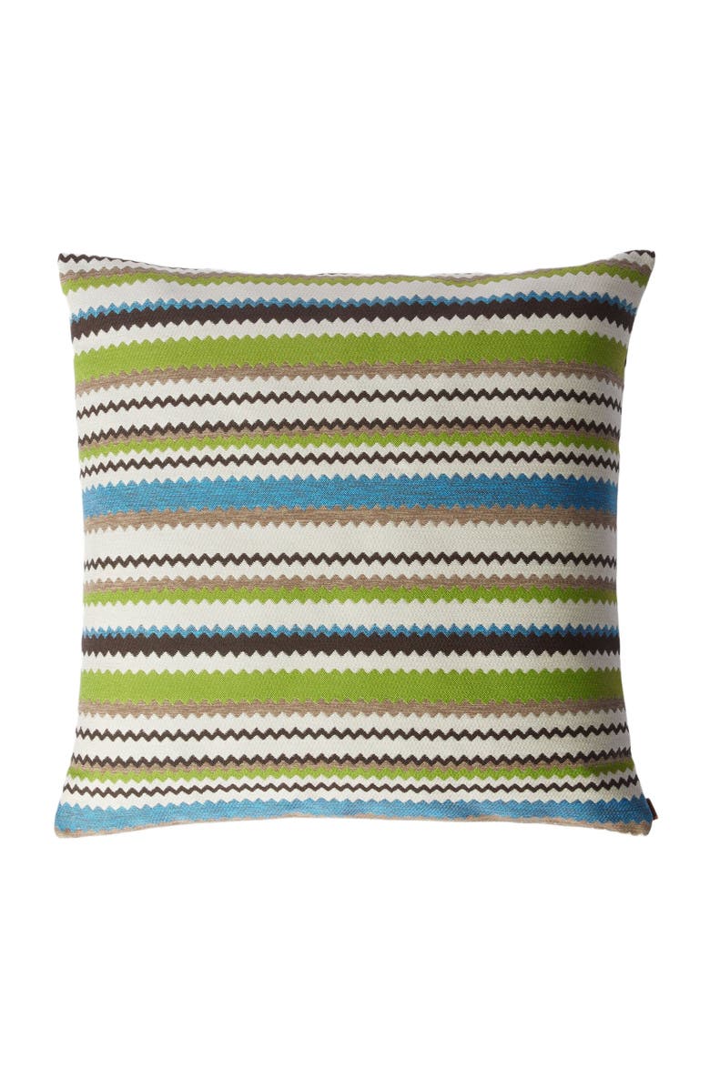Missoni Home Cancun Outdoor Cushion 60x60 Cm, Main, color, Turquoise  Multicoloured