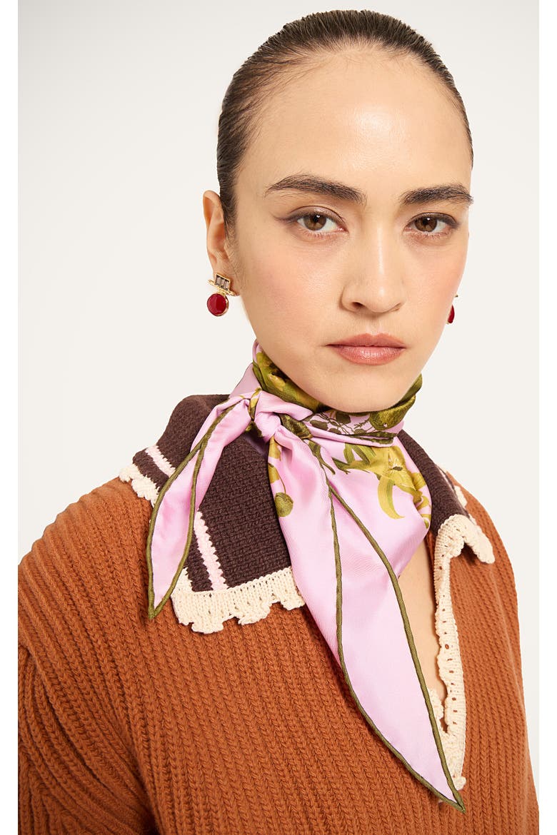 Diamond Scarf, Alternate, color, Coven Placée Pink
