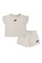 French Terry T-Shirt and Shorts Set