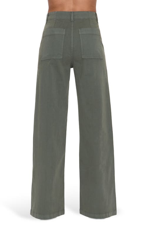 Pistola Nicole Stretch Cotton Wide Leg Pants