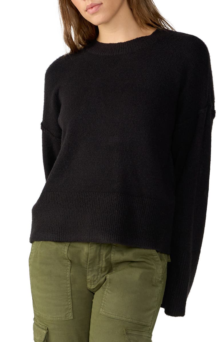 Sanctuary Sundays Crewneck Sweater, Alternate, color,