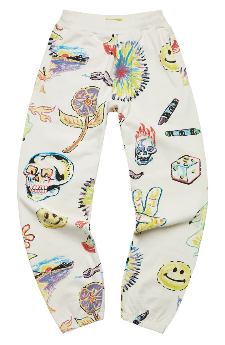 MARKET SMILEY<sup>®</sup> Coloring Book Sweatpants, Main, color,