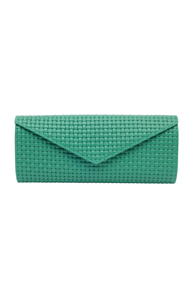 Rapport London Charlotte Jewelry Roll, Main, color, Green