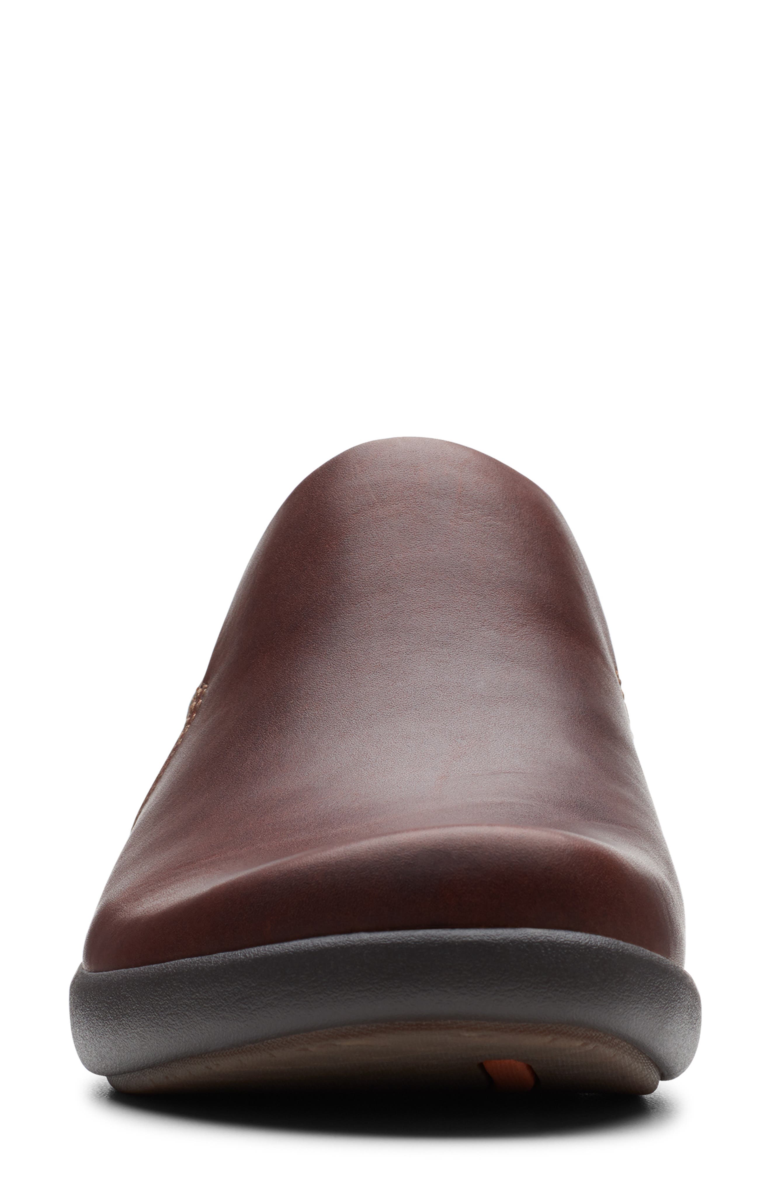 Un Loop 2 Slip-On Flat, Alternate, color, DARK TAN LEATHER