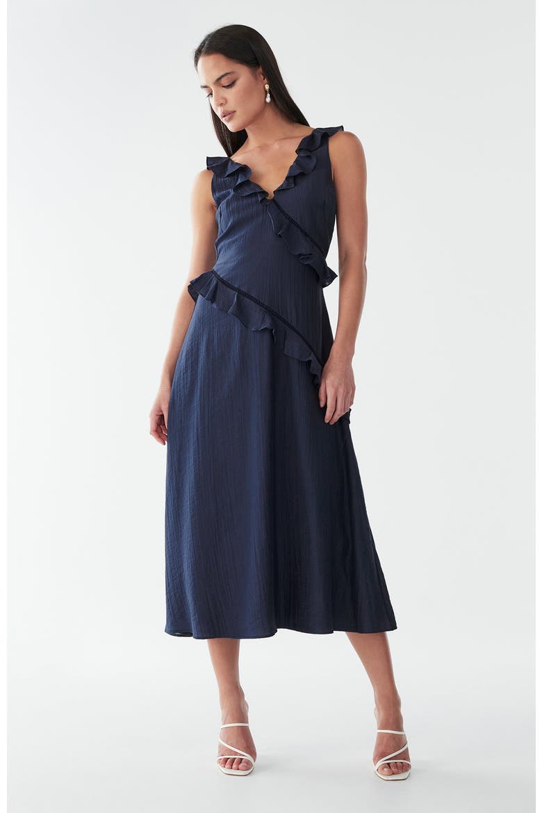 Fallon Maxi Dress, Alternate, color, Navy Blue