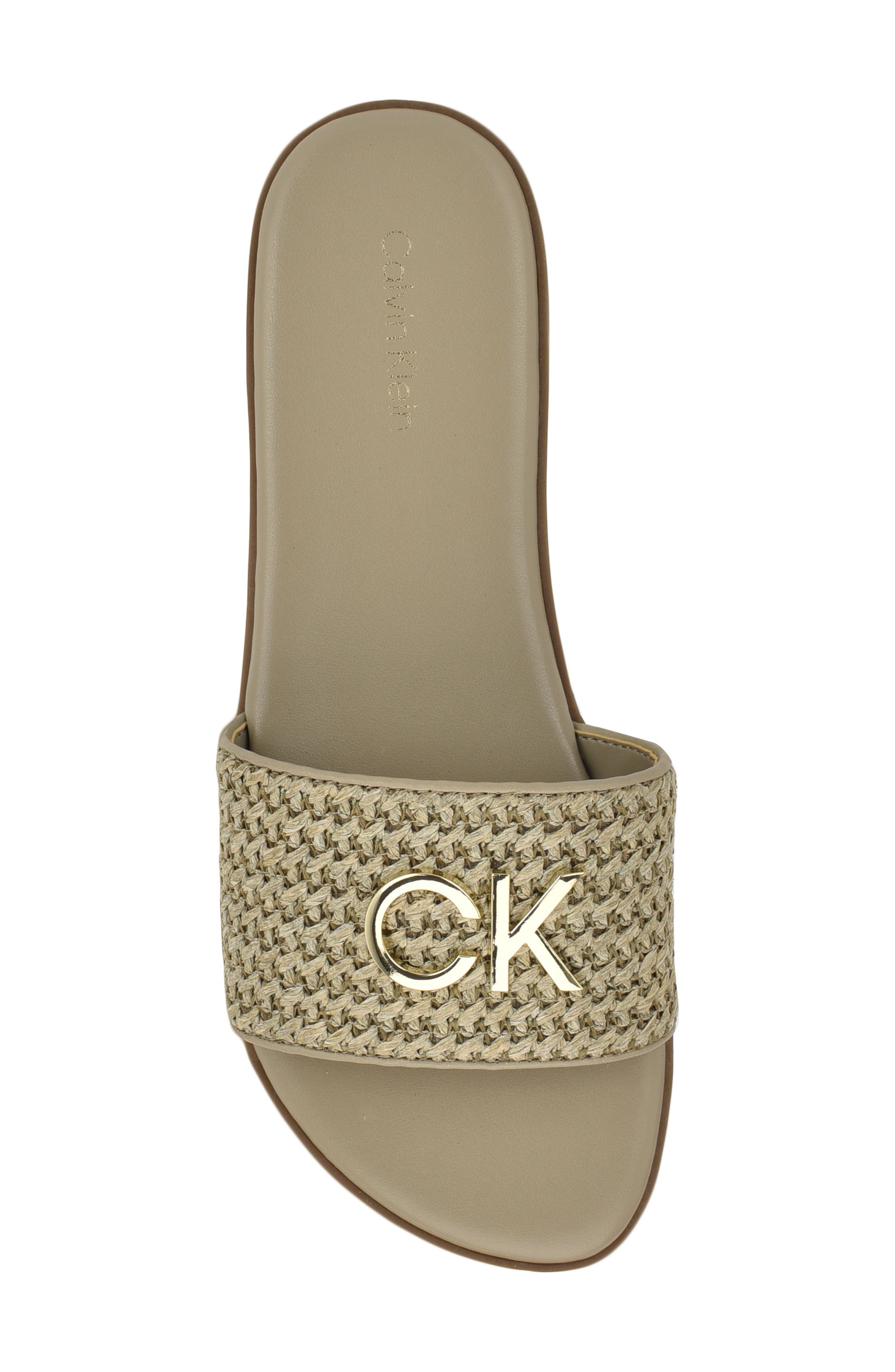 Koly Slide Sandal, Alternate, color, GREEN