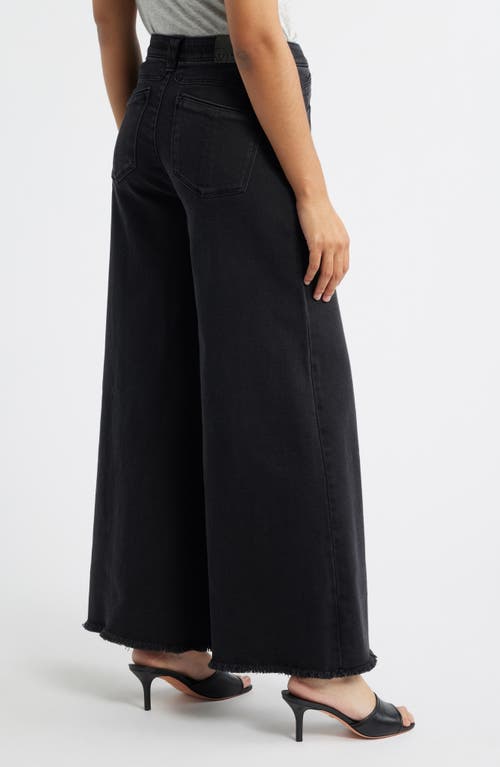 Wit & Wisdom Skyrise Seamed Super Wide Leg Jeans In Black