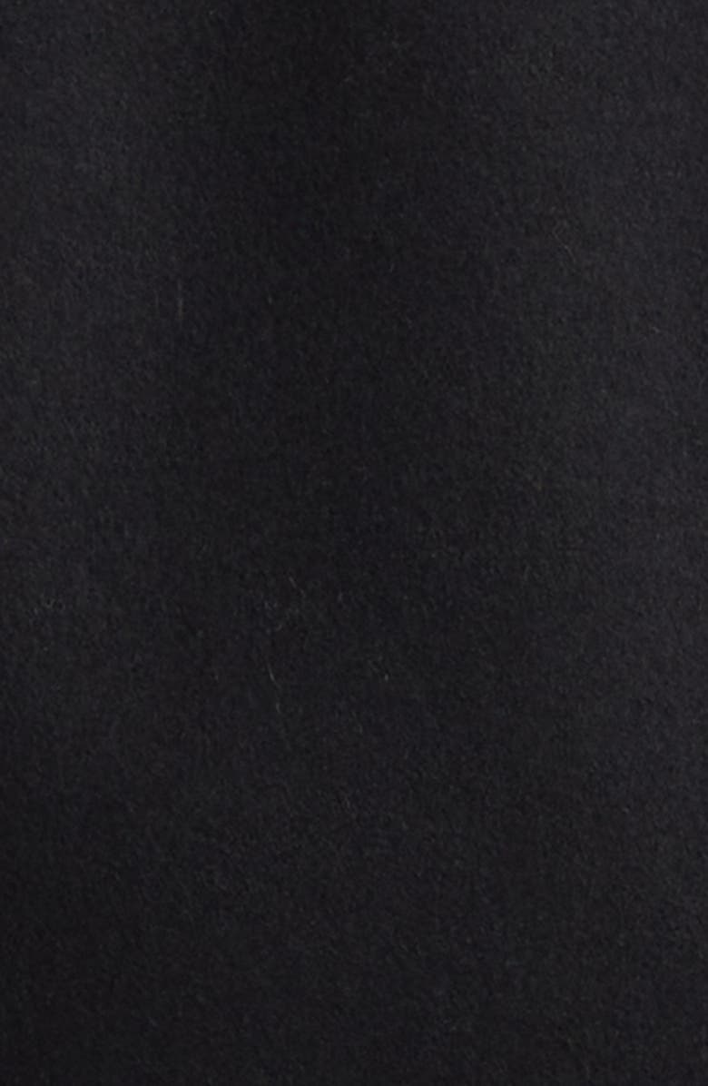 Stone Island Ghost Water Resistant Virgin Wool Blend Flannel Jacket, Alternate, color, Black