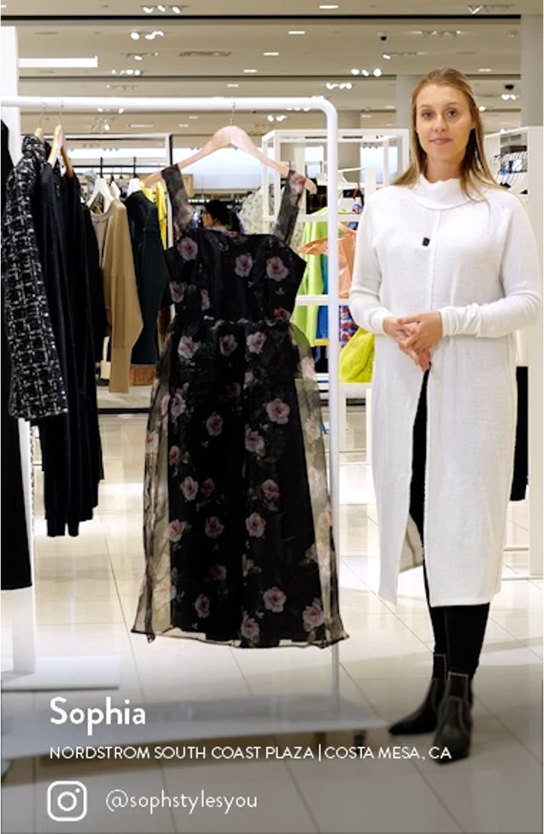 Floral Midi Dress, sales video thumbnail