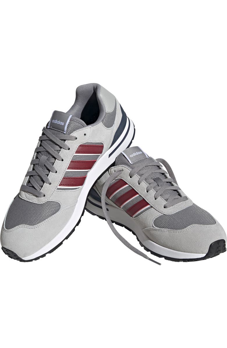adidas Run 80s Sneaker, Alternate, color, Grey/ Red/ Shadow Navy