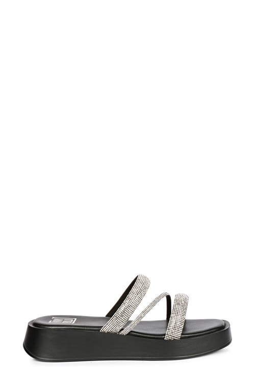 Vivi Blu Ren Platform Wedge Slide Sandal
