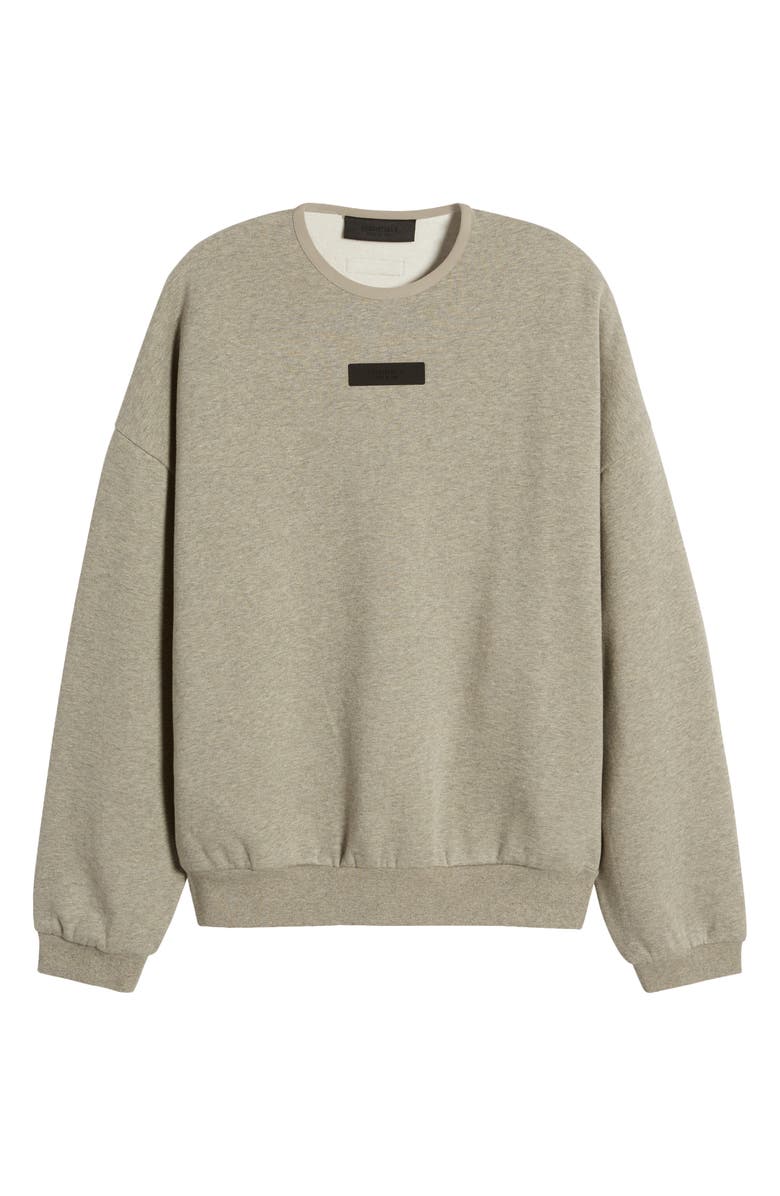 Fear of God Essentials Crewneck Cotton Blend Sweatshirt, Alternate, color, 