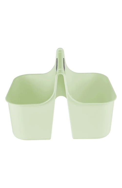 J&v Textiles J And V Textiles Portable Shower Caddy In Green
