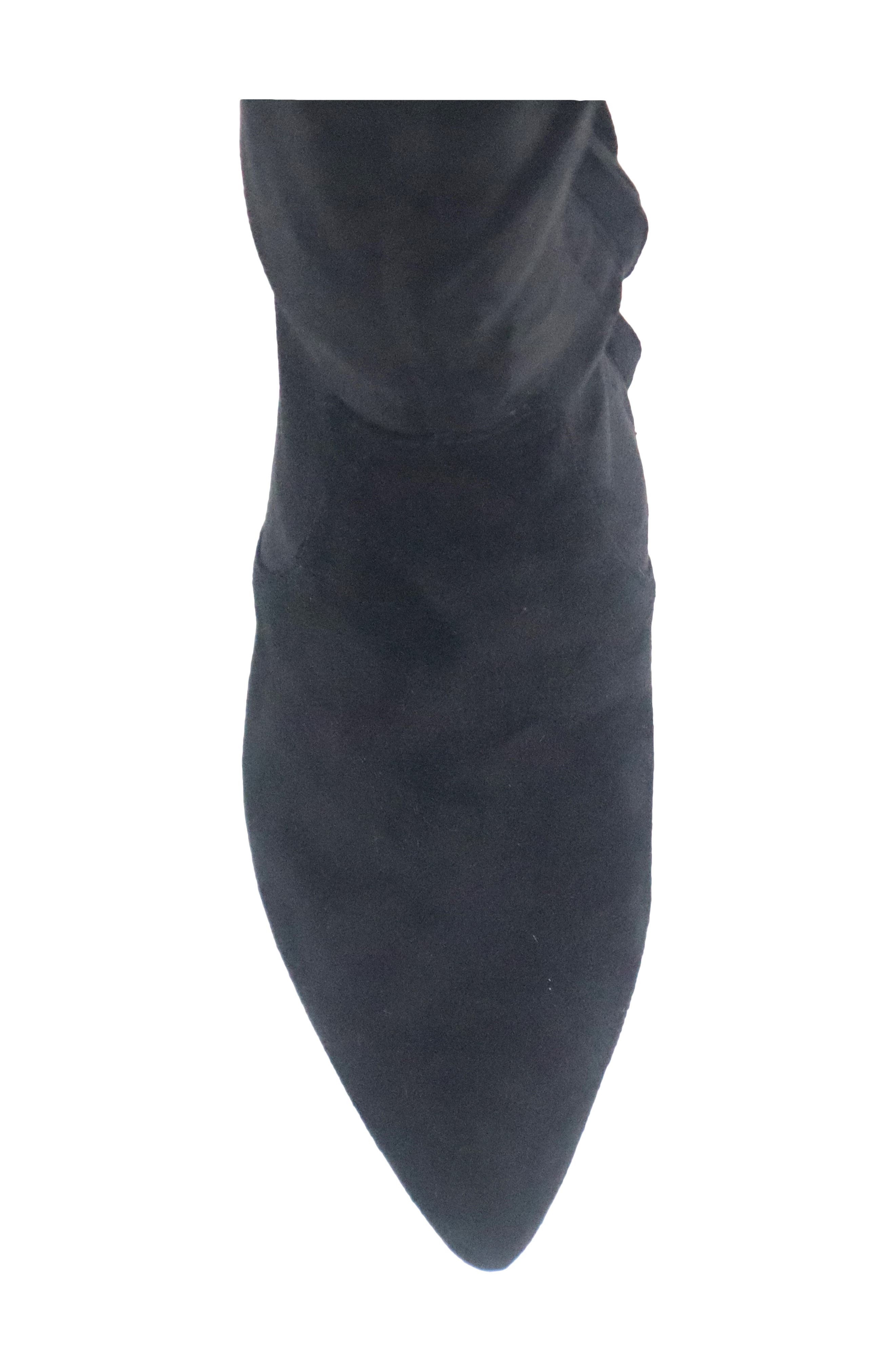 Gentle Souls Gallway Stretch Boot, Alternate, color, Black Suede