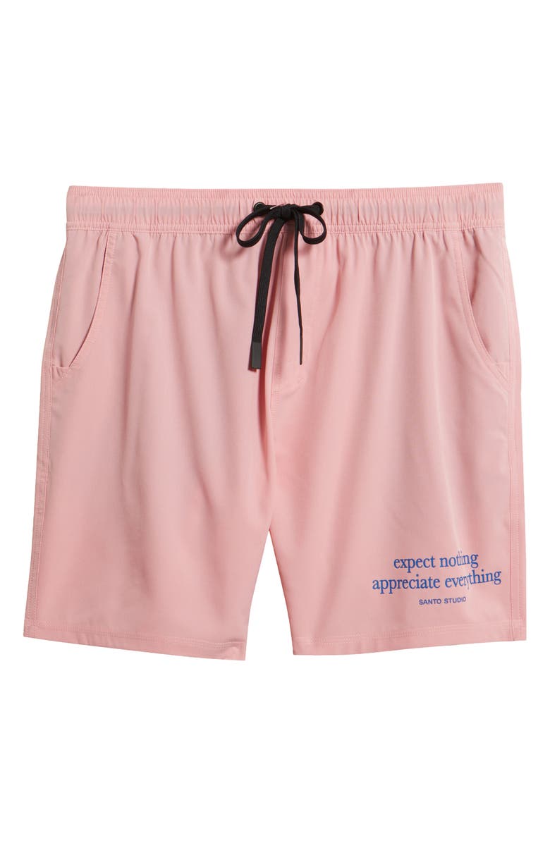 SANTO STUDIO Tempo Appreciate Tech Drawstring Shorts - Jett Lawrence Edition, Alternate, color, Pink