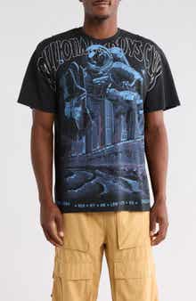 Space Expo Cotton Graphic T-Shirt