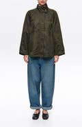 BIMBA Y LOLA Waxed A-line Trench Coat