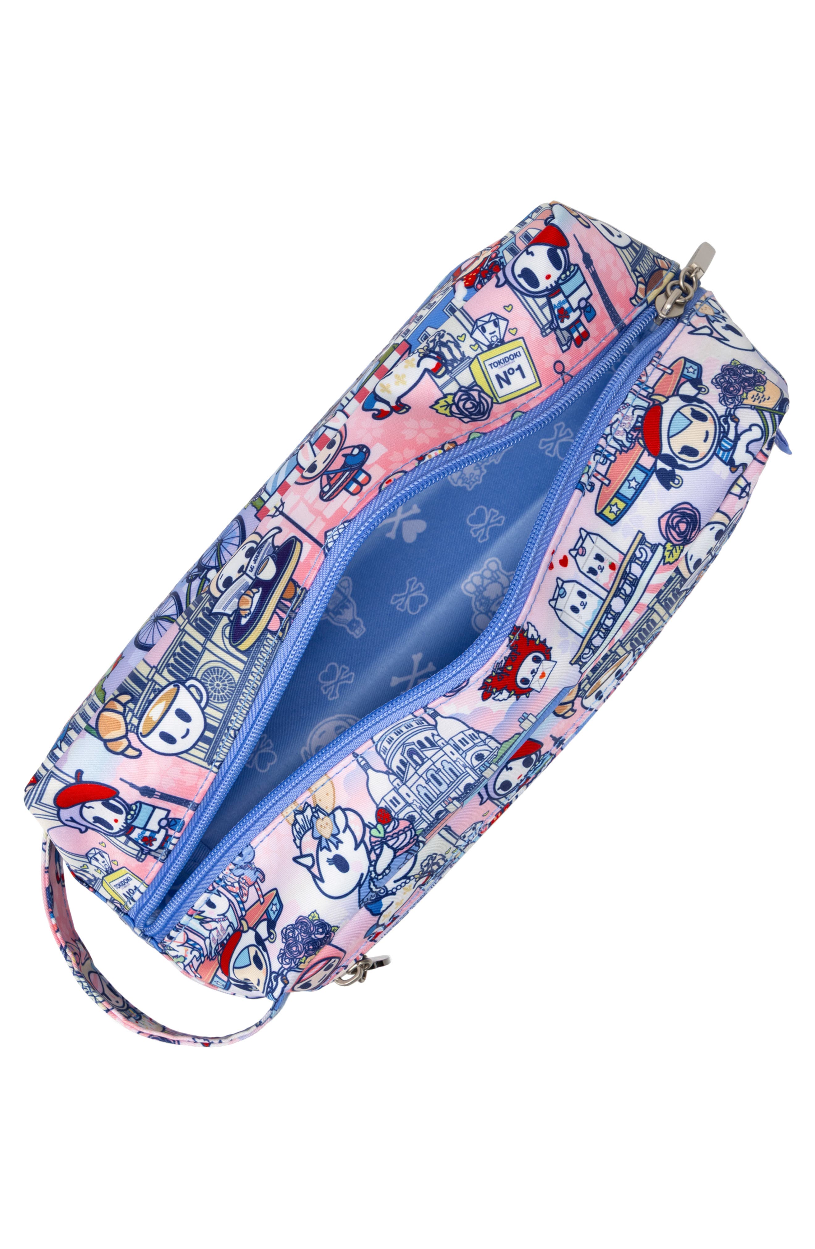 JuJuBe x Tokidoki Be Dapper Travel Case, Alternate, color, Cest La Vie Paris