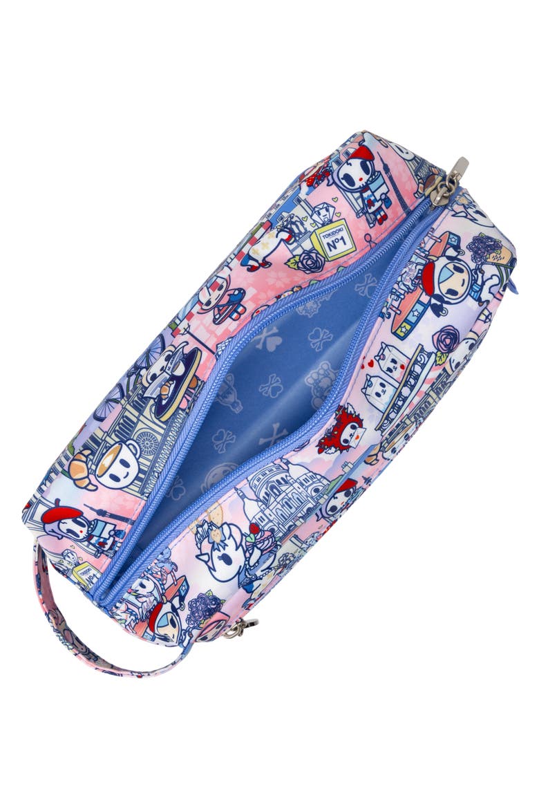 x Tokidoki Be Dapper Travel Case, Alternate, color, CEST LA VIE PARIS