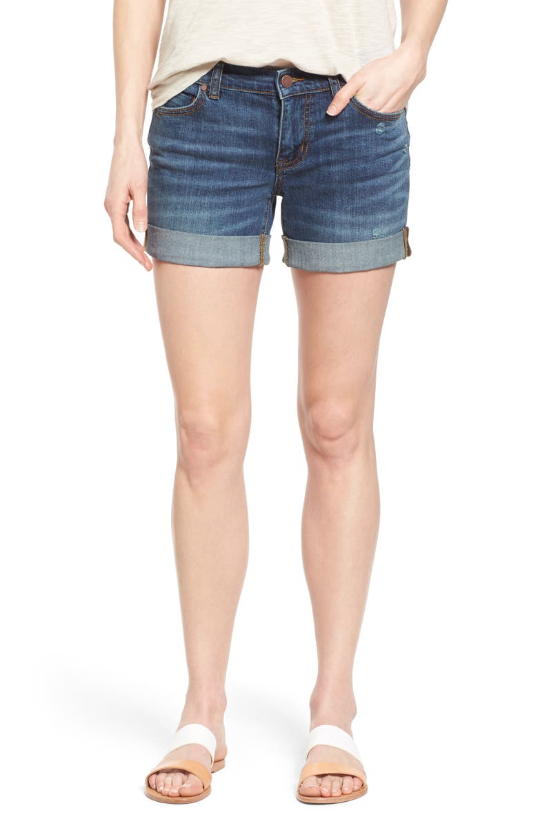 Caslon<sup>®</sup> Boyfriend Shorts, Main, color,