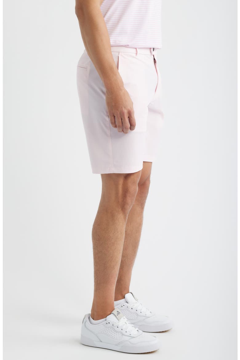 Montauk 8-Inch Flat Front Golf Shorts, Alternate, color, PINK SKY