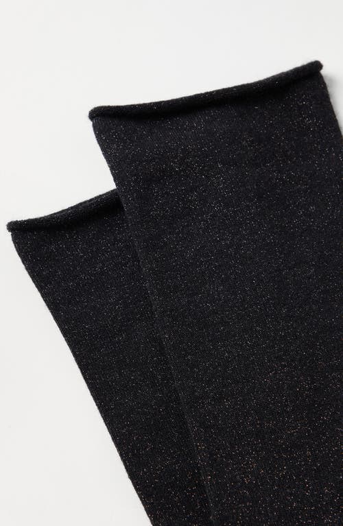 Brunello Cucinelli Cashmere Knit Socks In Charcoal