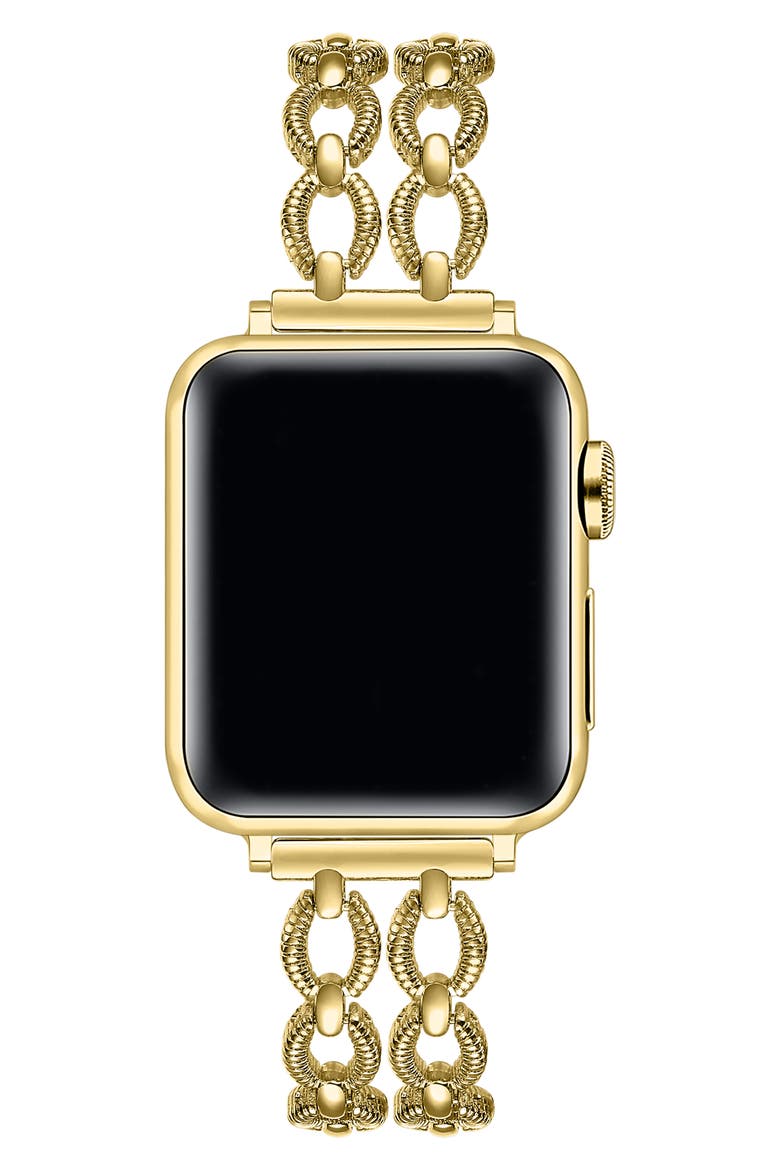 Joan Apple Watchband, Alternate, color, GOLD