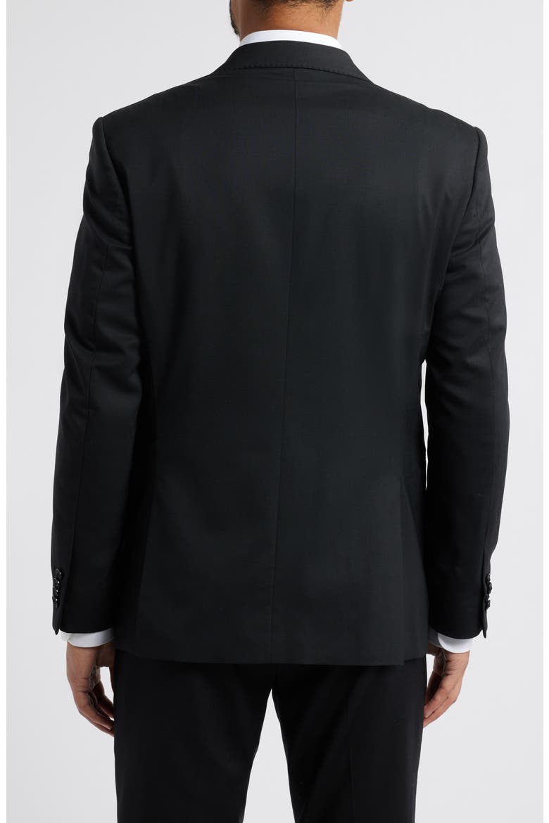Chambers Black Stretch Wool Tuxedo Jacket, Alternate, color, BLACK