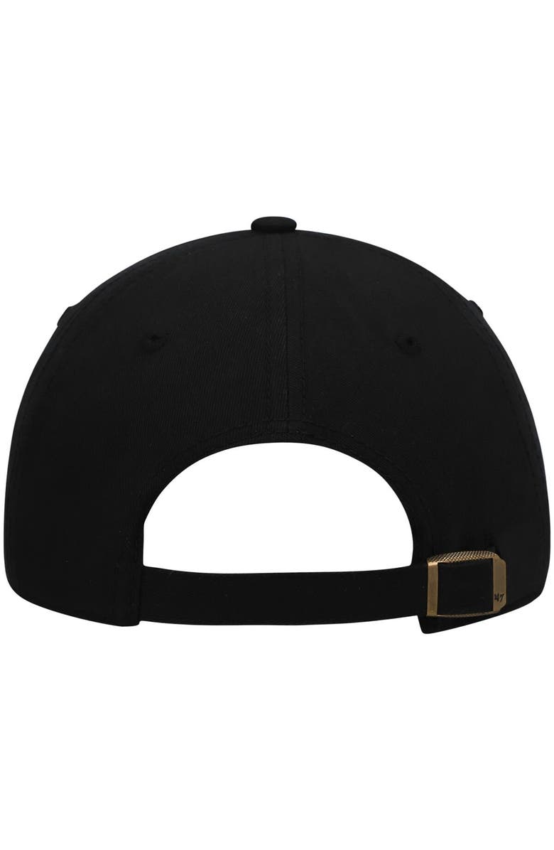 '47 Women's '47 Black Atlanta Falcons Miata Clean Up Primary Adjustable Hat, Alternate, color, Black