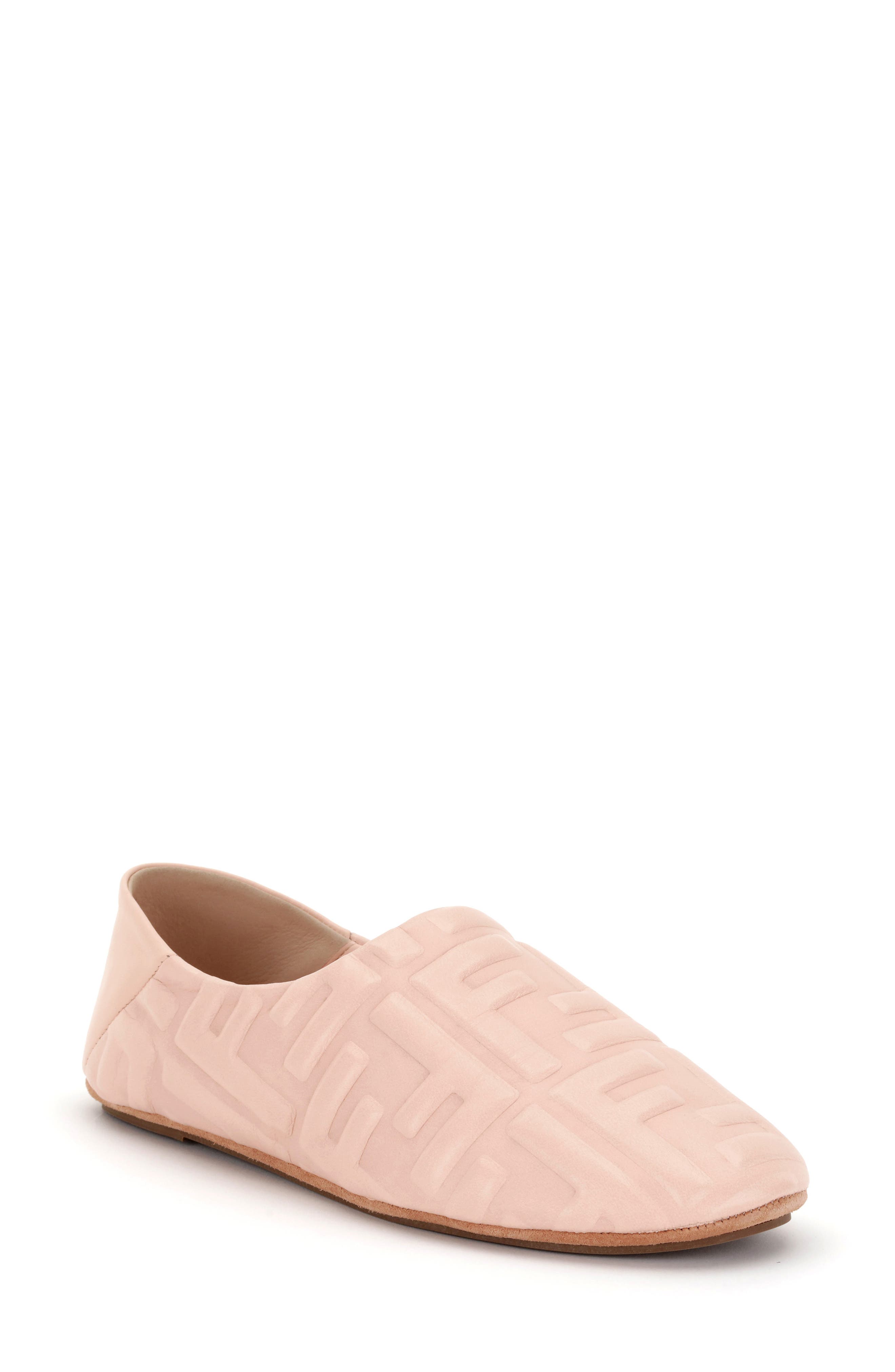 Fendi Logo Capsule Slipper, Main, color, 