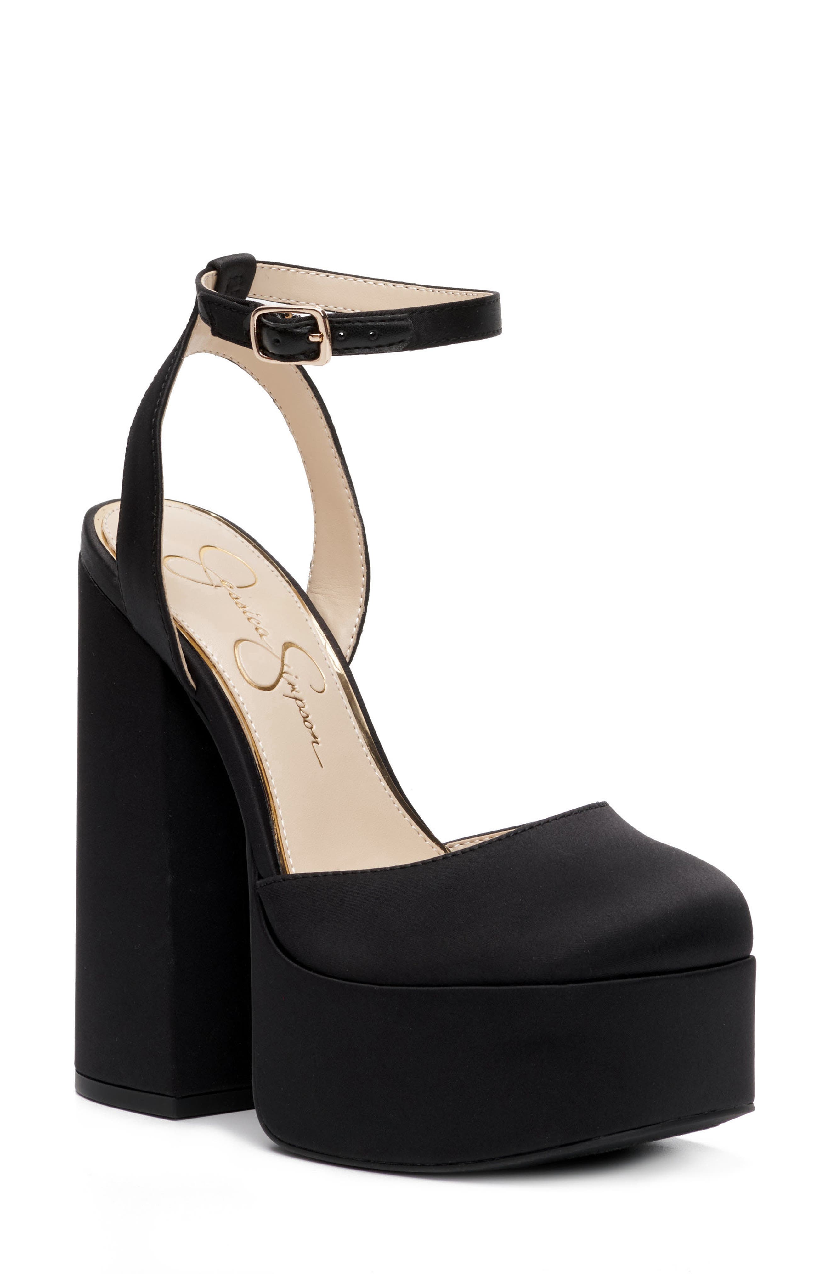 Jessica Simpson Skilla Ankle Strap Platform Pump, Main, color, 
