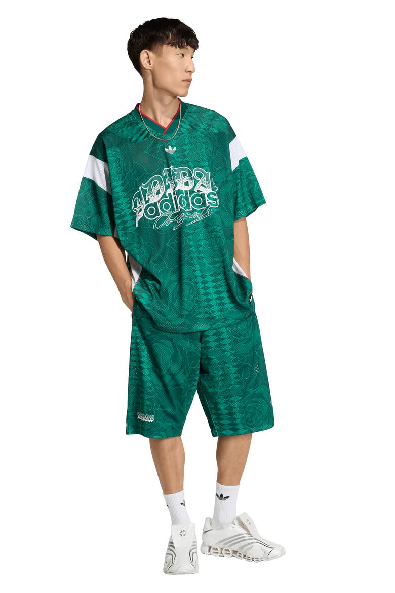 Roses Mesh Jersey, Alternate, color, COLLEGIATE GREEN/ /