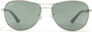Ray-Ban 59mm Pilot Sunglasses